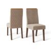 SILLA NEW MAIA RUSTICO MALBEC/ VELUDO KRAFT