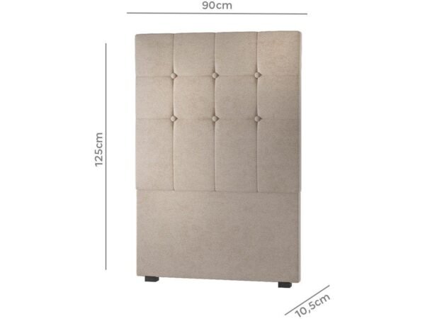ESPALDAR IMPERIAL PASTEL CAMA TWIN