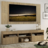 RACK CON PANEL LAS VEGAS RUSTIC