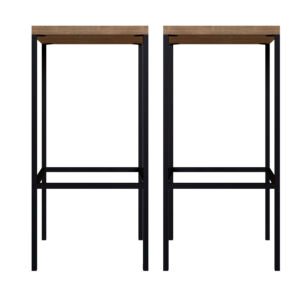 KIT DE TABURETES (2UND) VERMONT/NEGRO
