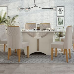 MESA ROCK 170 CM BLANQUECINA