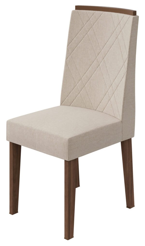 SILLA PRIVILEGE LINO RINZAI BEIGE/ ROBLE NATURAL