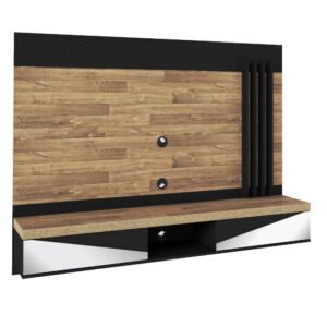 PANEL PARA TV MONACO RUSTICO/ NEGRO