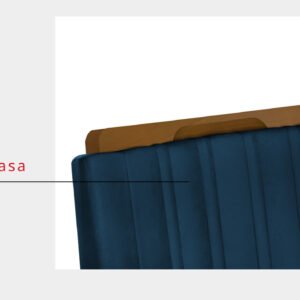 SILLA ISIS MADERA IPE/ LINHO SAARA