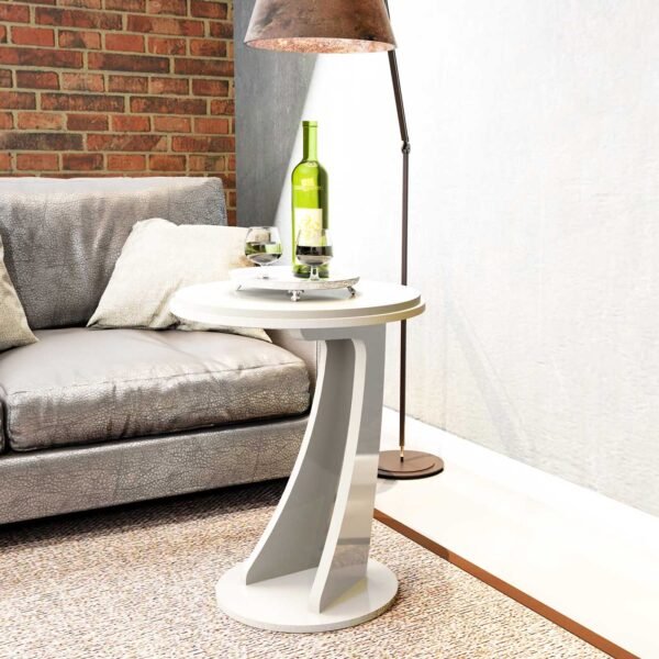 MESA LATERAL TUTTI BLANCO HUESO
