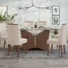 MESA ROCK  ROBLE NATURAL/BLANQUECINA