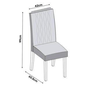 SILLA   LIA ROBLE NOBLE/VELUDO KRAFT
