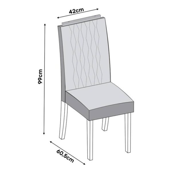 SILLA   LIA ROBLE NOBLE/VELUDO KRAFT