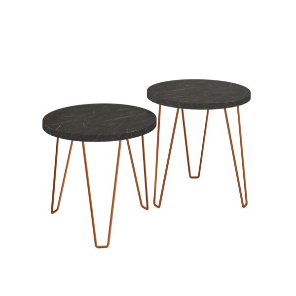 KIT MESAS MARQUINA/COBRE