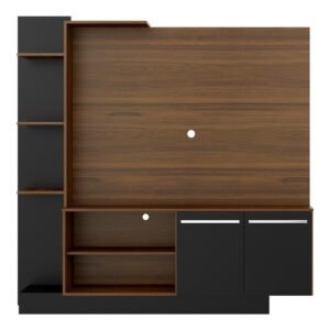 RACK PORTO TV 55'' MADERADO/NEGRO