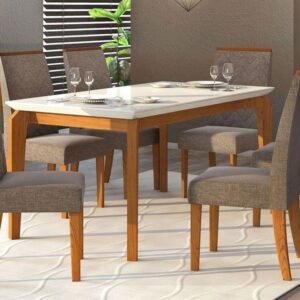 MESA ROUGE 1700X900 RUSTICO TERRARA CON TOPE BISELADO