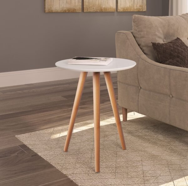 MESA LATERAL BLANCO