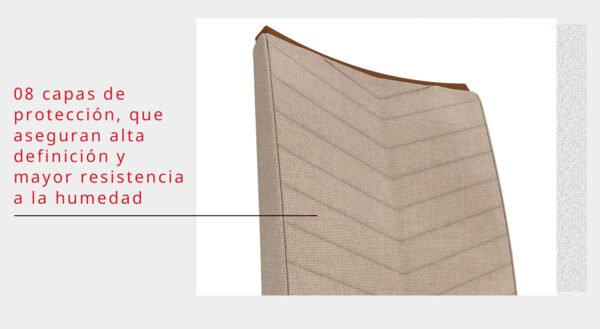 SILLA SERENA RUSTICO TERRARA/LINO BRONCE